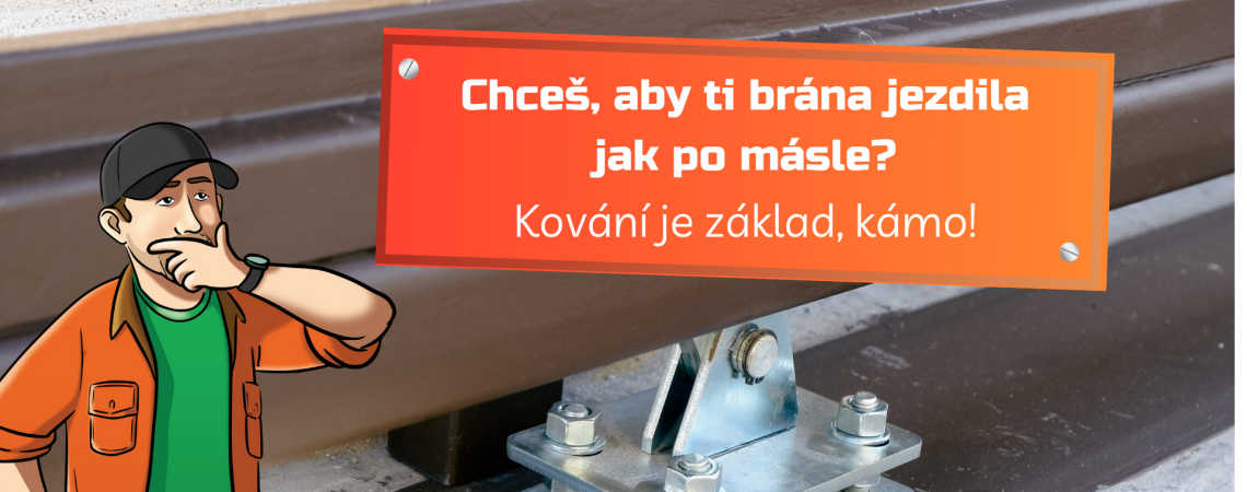 Kování samonosných posuvných bran: Neviditelný hrdina vašeho vjezdu, na kterém (zá)visí celá brána